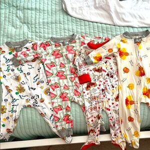 Organic cotton 3 Burt's Bees +1 Honest brand baby Pajamas